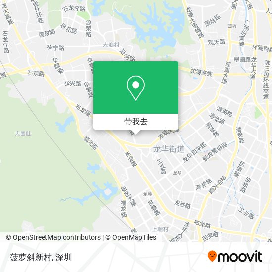 菠萝斜新村地图