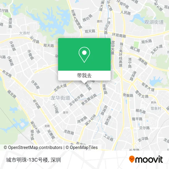 城市明珠-13C号楼地图