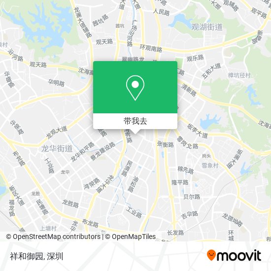 祥和御园地图