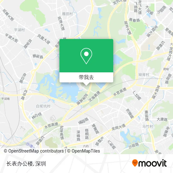 长表办公楼地图