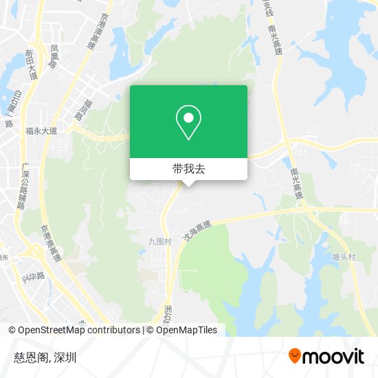 慈恩阁地图