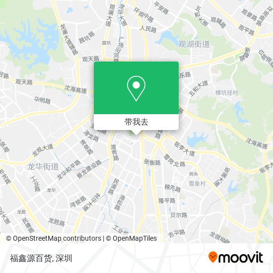 福鑫源百货地图