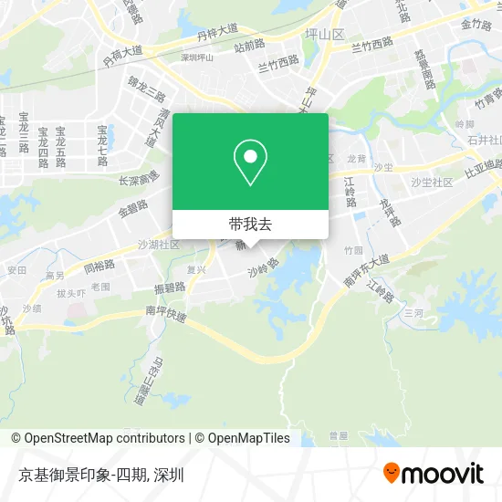 京基御景印象-四期地图