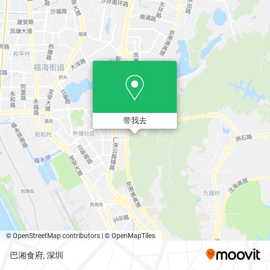 巴湘食府地图