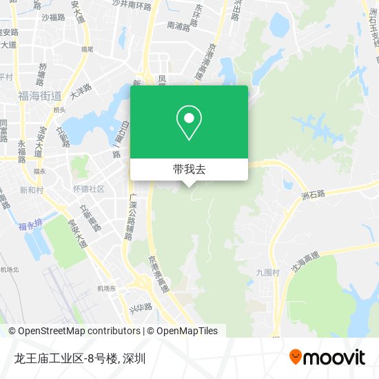 龙王庙工业区-8号楼地图