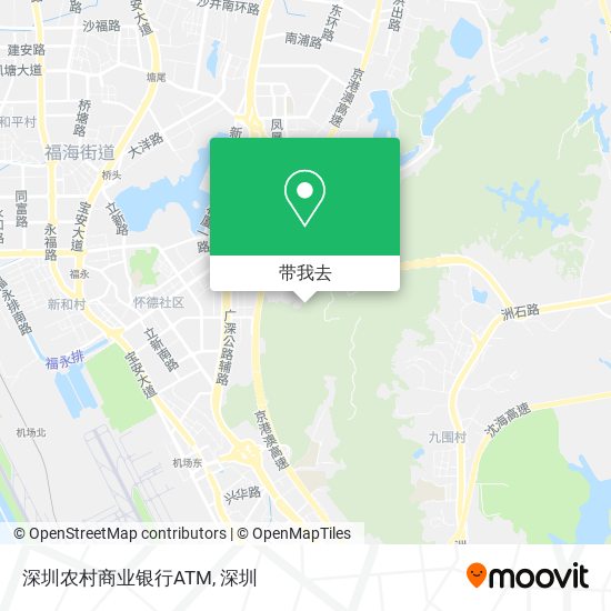 深圳农村商业银行ATM地图