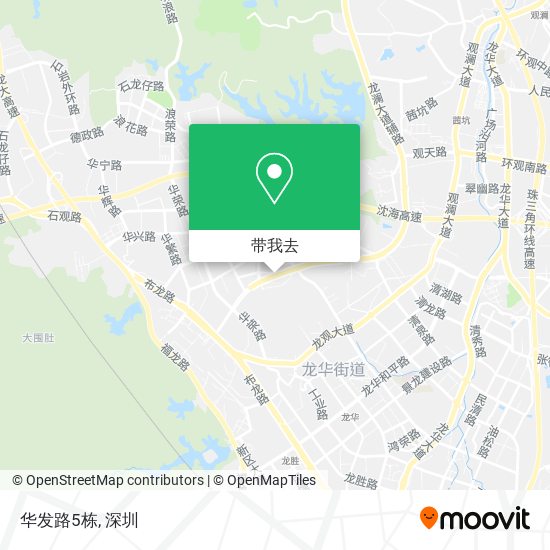 华发路5栋地图
