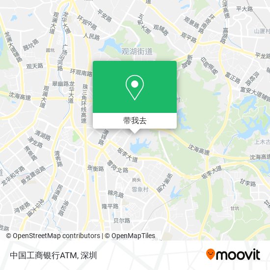 中国工商银行ATM地图