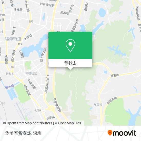 华美百货商场地图