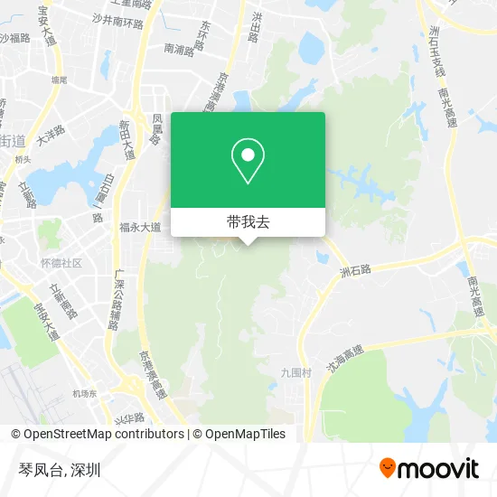 琴凤台地图