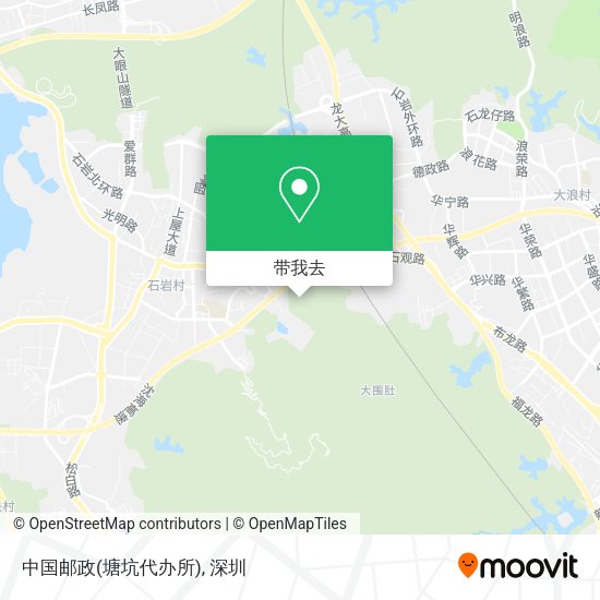 中国邮政(塘坑代办所)地图