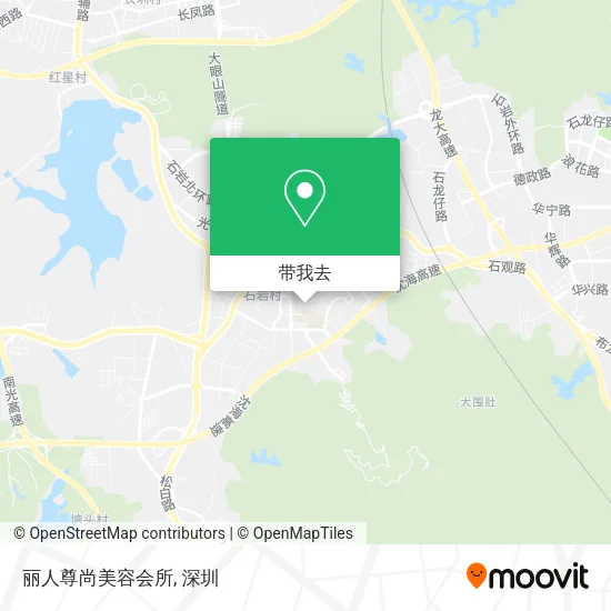 丽人尊尚美容会所地图