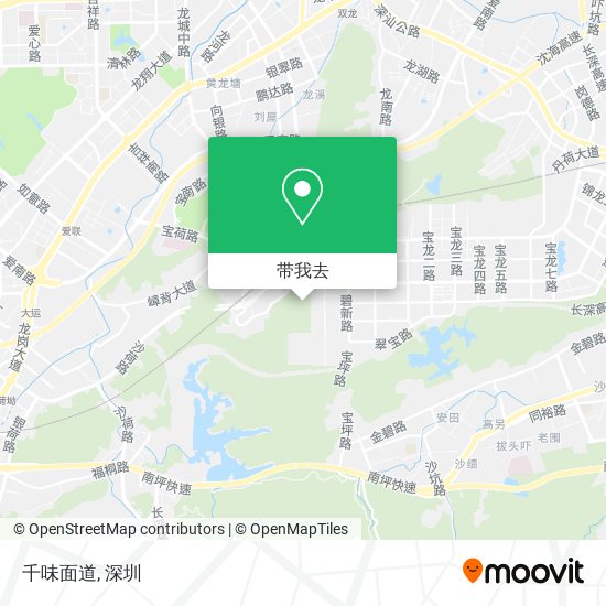 千味面道地图