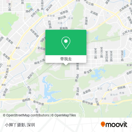 小脚丫摄影地图