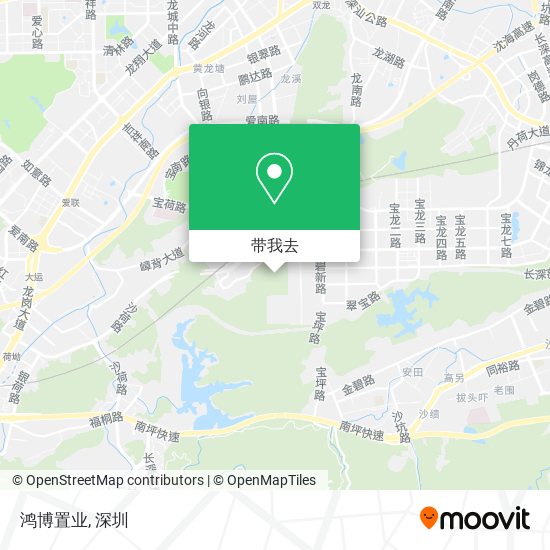 鸿博置业地图