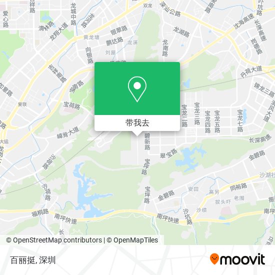 百丽挺地图