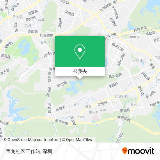 宝龙社区工作站地图