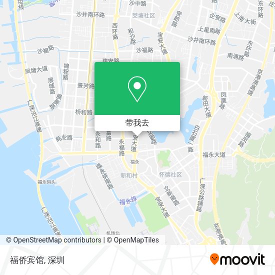 福侨宾馆地图