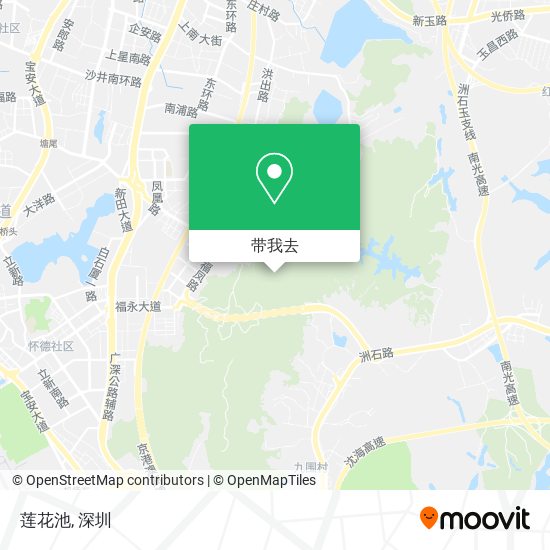 莲花池地图