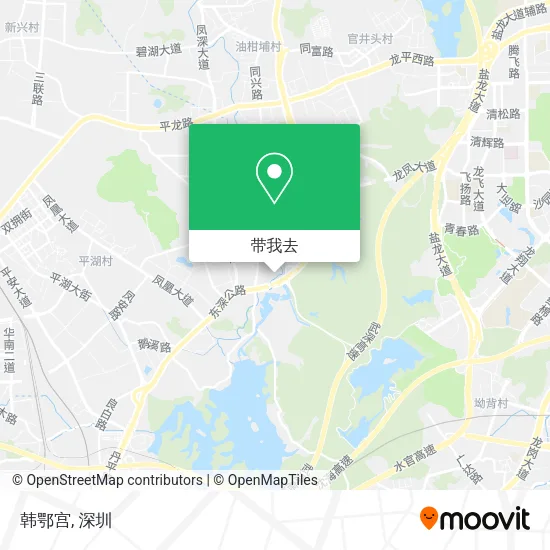 韩鄂宫地图