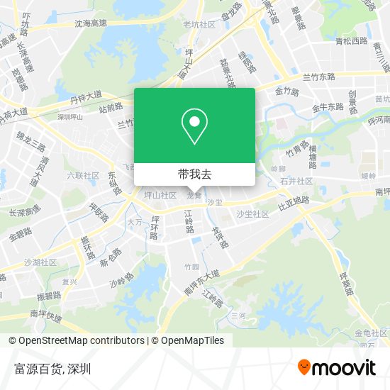 富源百货地图