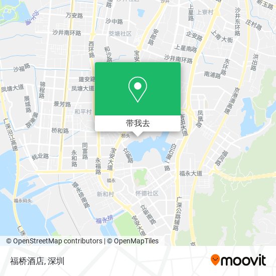 福桥酒店地图