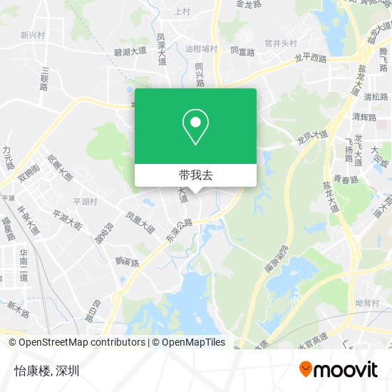 怡康楼地图