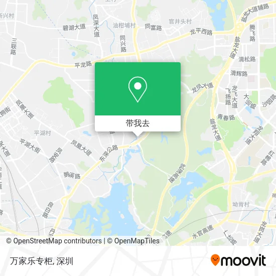 万家乐专柜地图