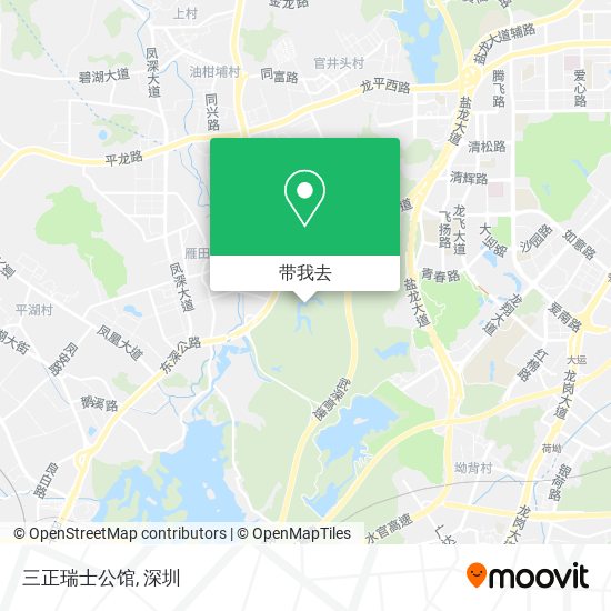 三正瑞士公馆地图