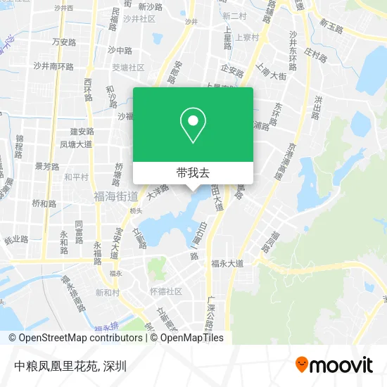 中粮凤凰里花苑地图