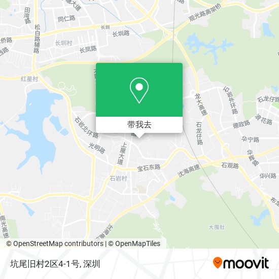 坑尾旧村2区4-1号地图