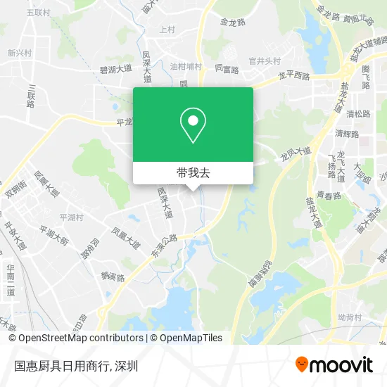 国惠厨具日用商行地图
