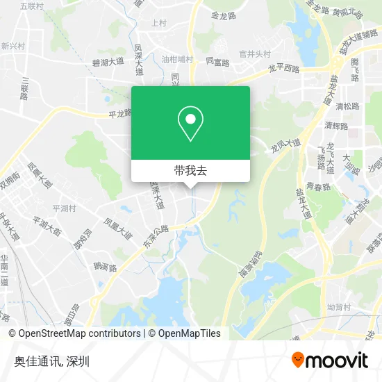 奥佳通讯地图