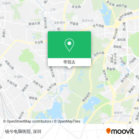 镜兮电脑医院地图