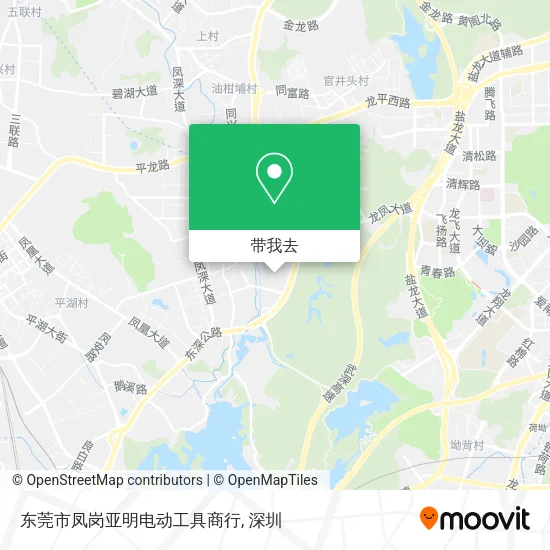 东莞市凤岗亚明电动工具商行地图