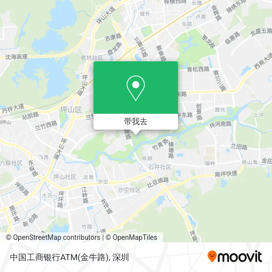 中国工商银行ATM(金牛路)地图