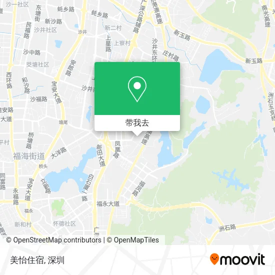 美怡住宿地图