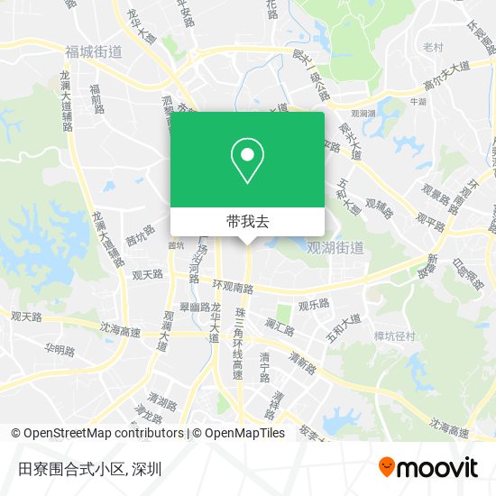 田寮围合式小区地图