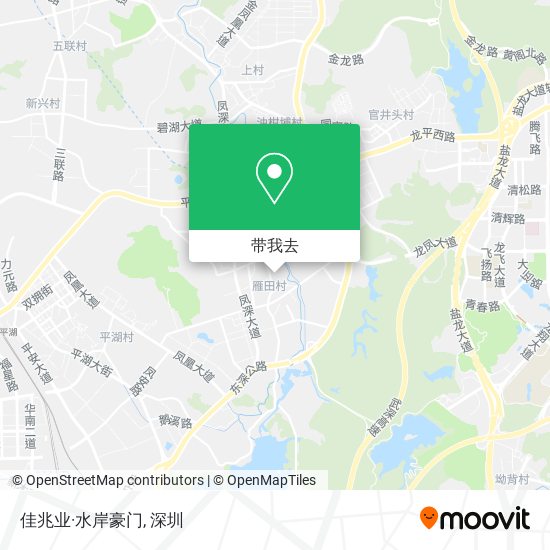 佳兆业·水岸豪门地图