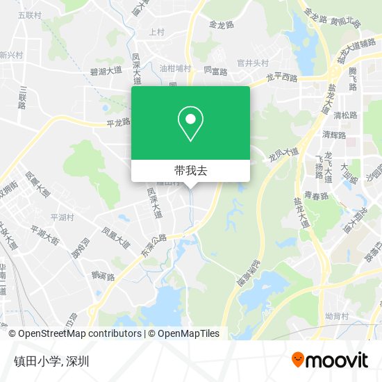 镇田小学地图