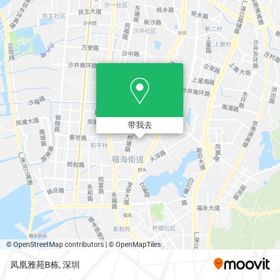 凤凰雅苑B栋地图
