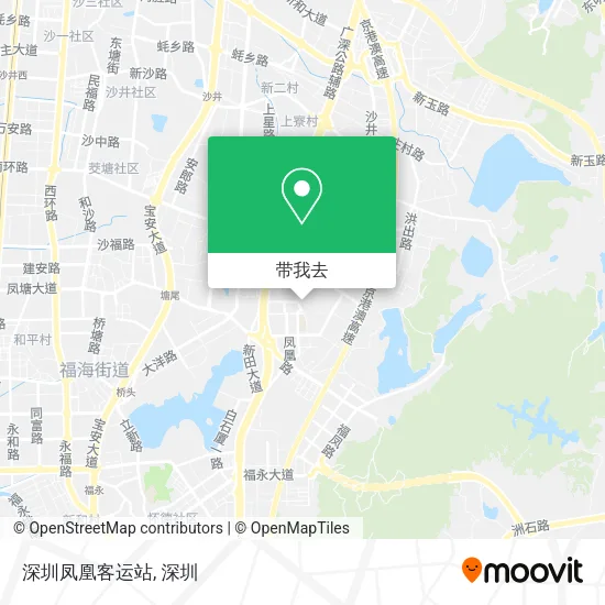 深圳凤凰客运站地图