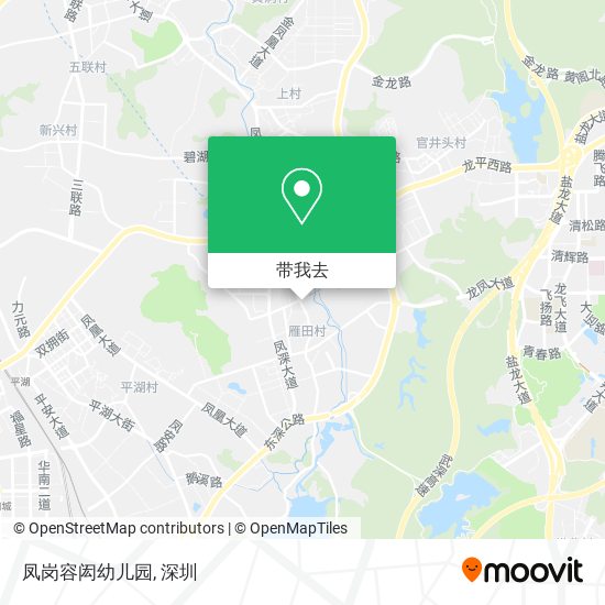 凤岗容闳幼儿园地图