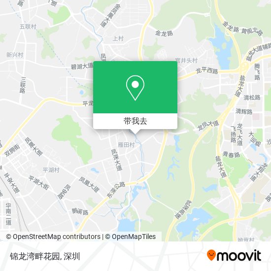 锦龙湾畔花园地图