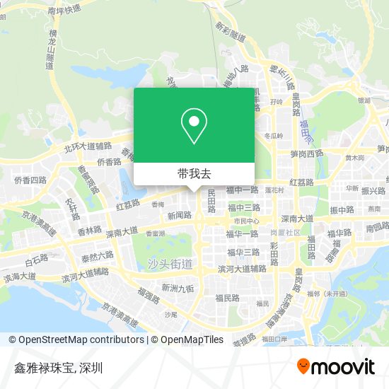 鑫雅禄珠宝地图