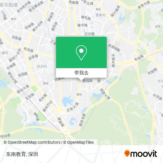 东南教育地图
