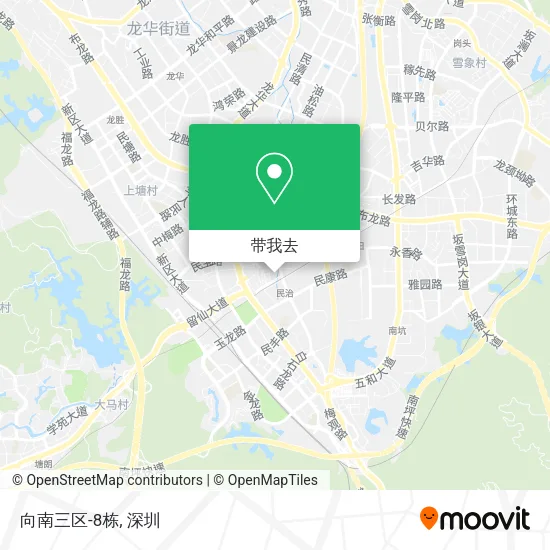 向南三区-8栋地图