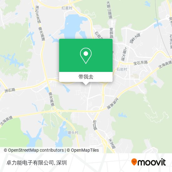卓力能电子有限公司地图