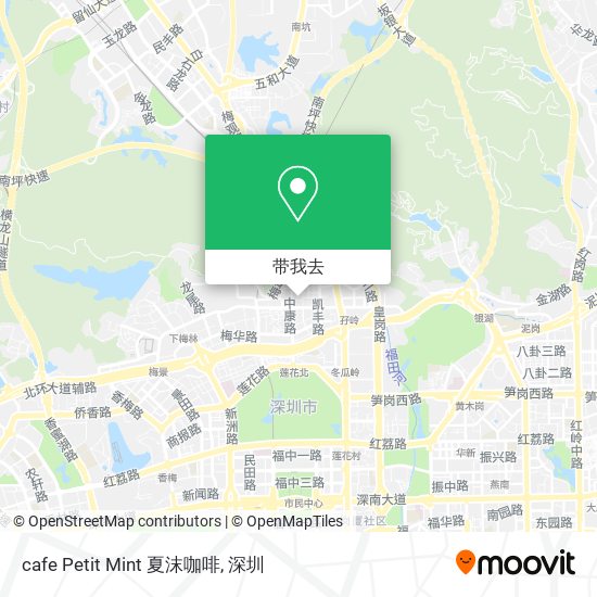 cafe Petit Mint 夏沫咖啡地图
