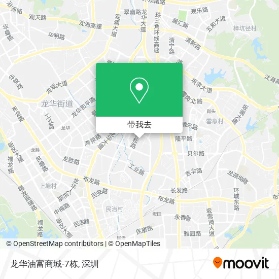 龙华油富商城-7栋地图